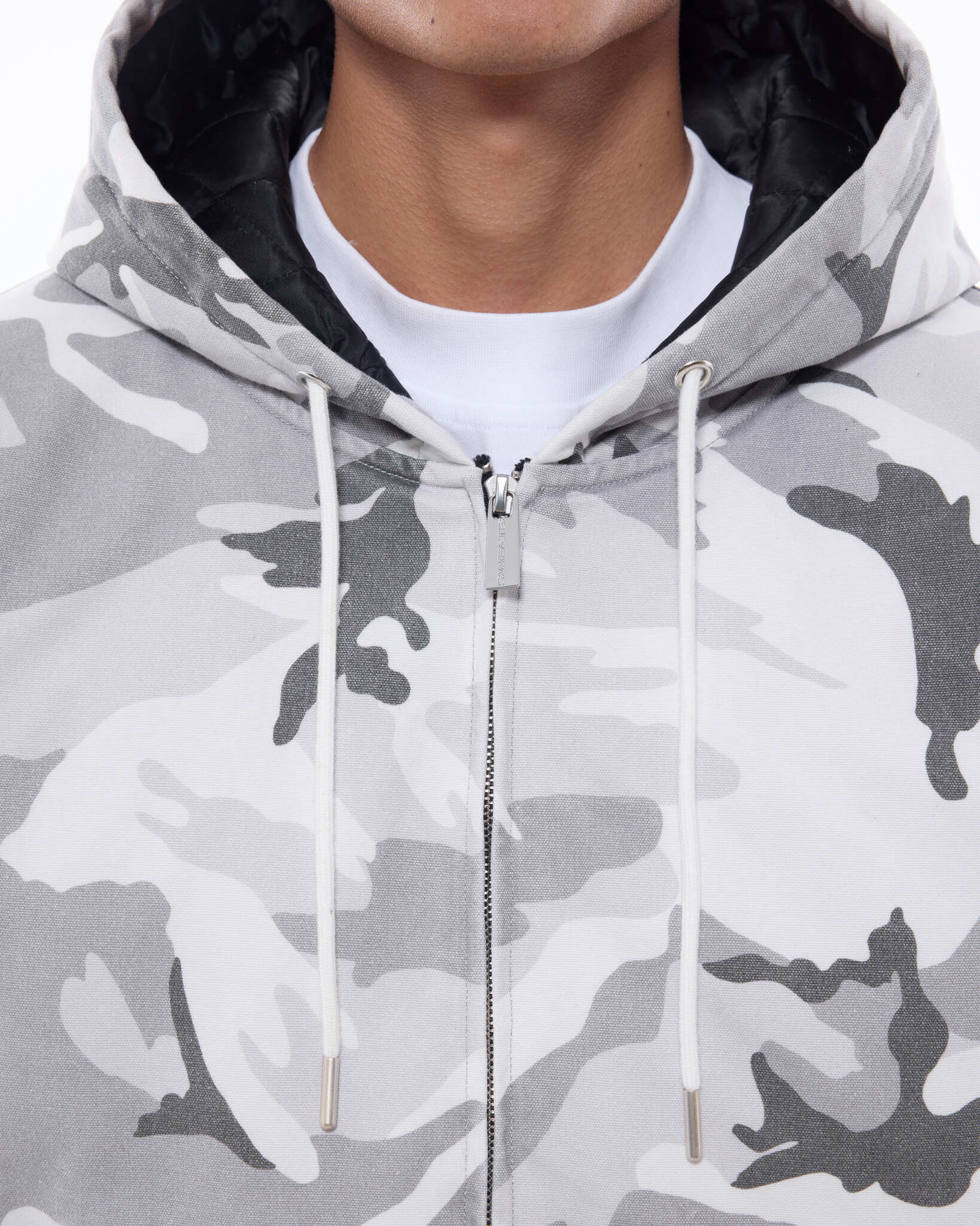 WORKWEAR HOODIE - SNOW CAMO