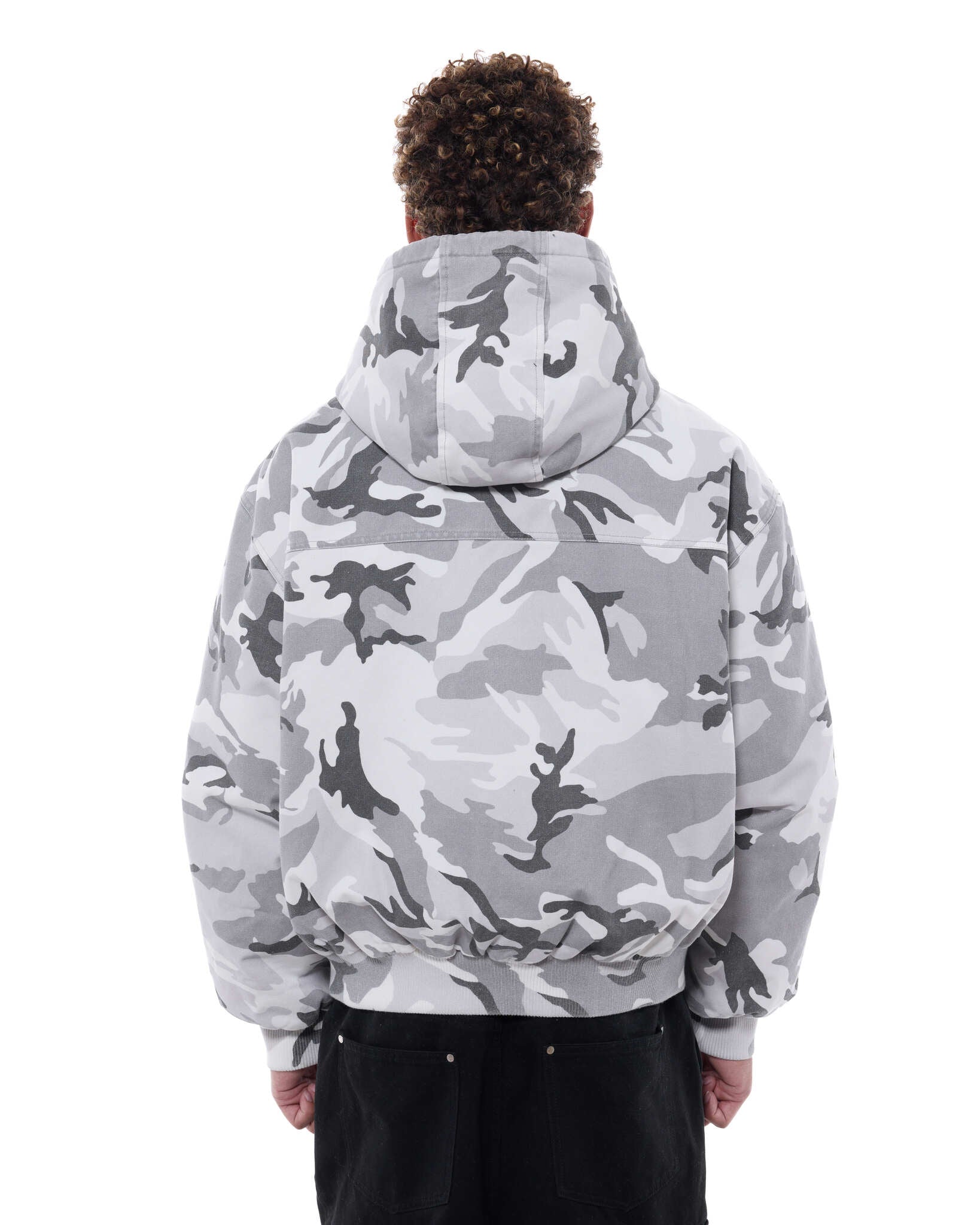 WORKWEAR HOODIE - SNOW CAMO