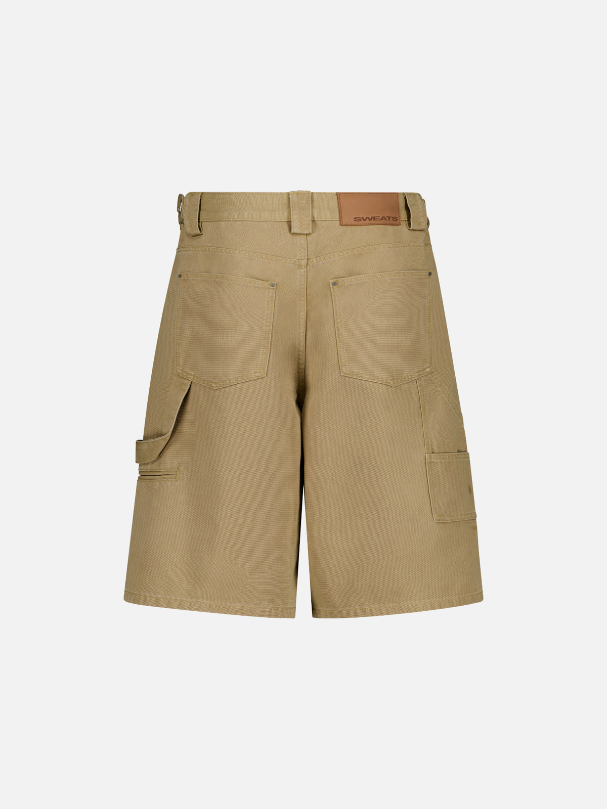 DOUBLE KNEE SHORTS - SAND