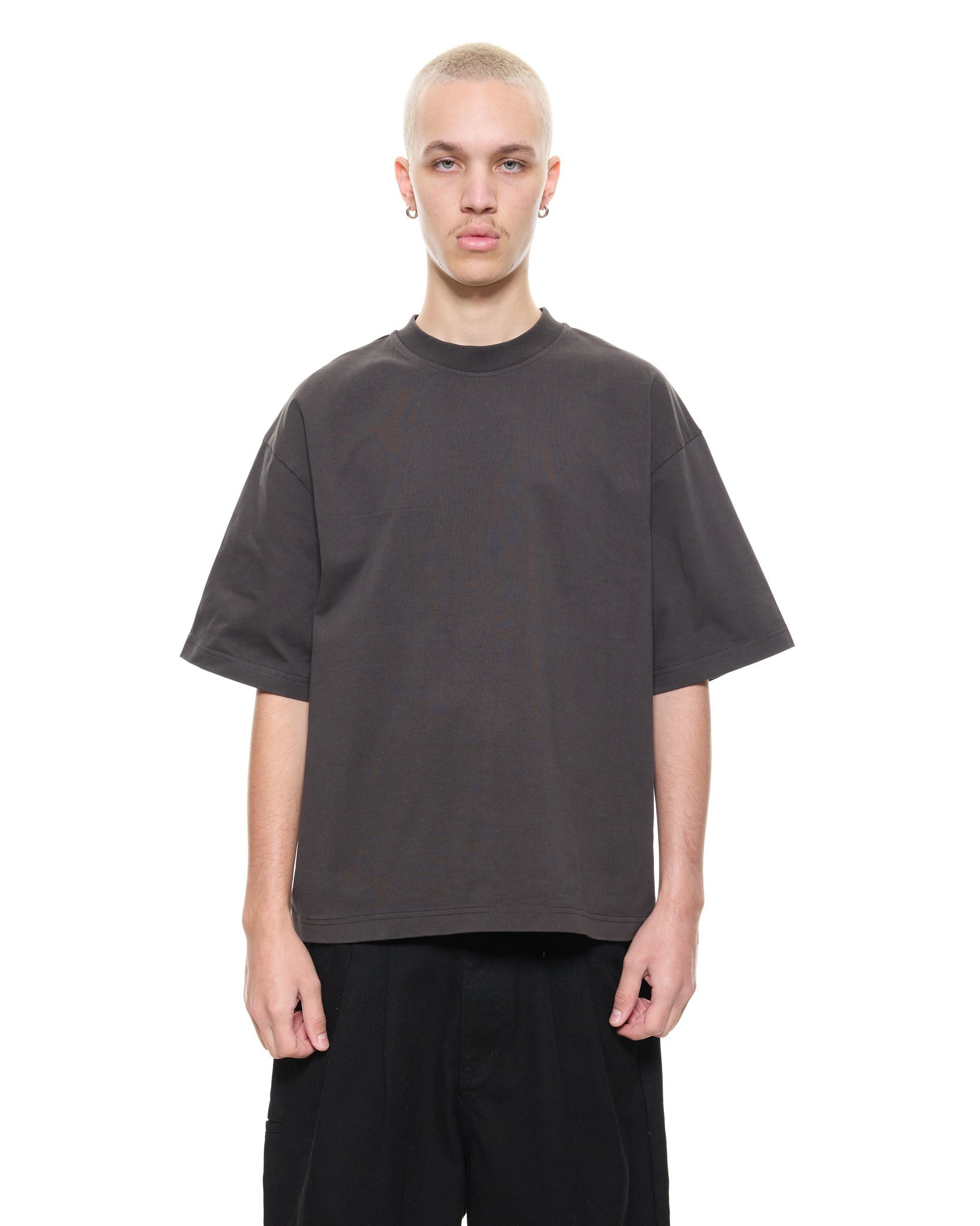 SIGNATURE BLANK T-SHIRT - COFFEE - SWEATS EU
