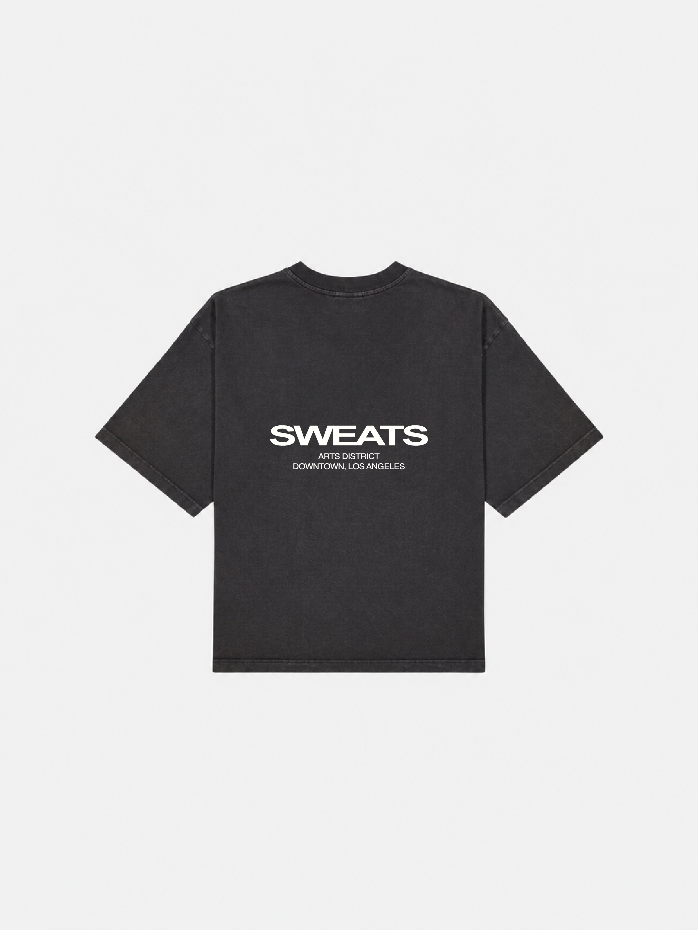 LA POPUP TEE - WASHED BLACK