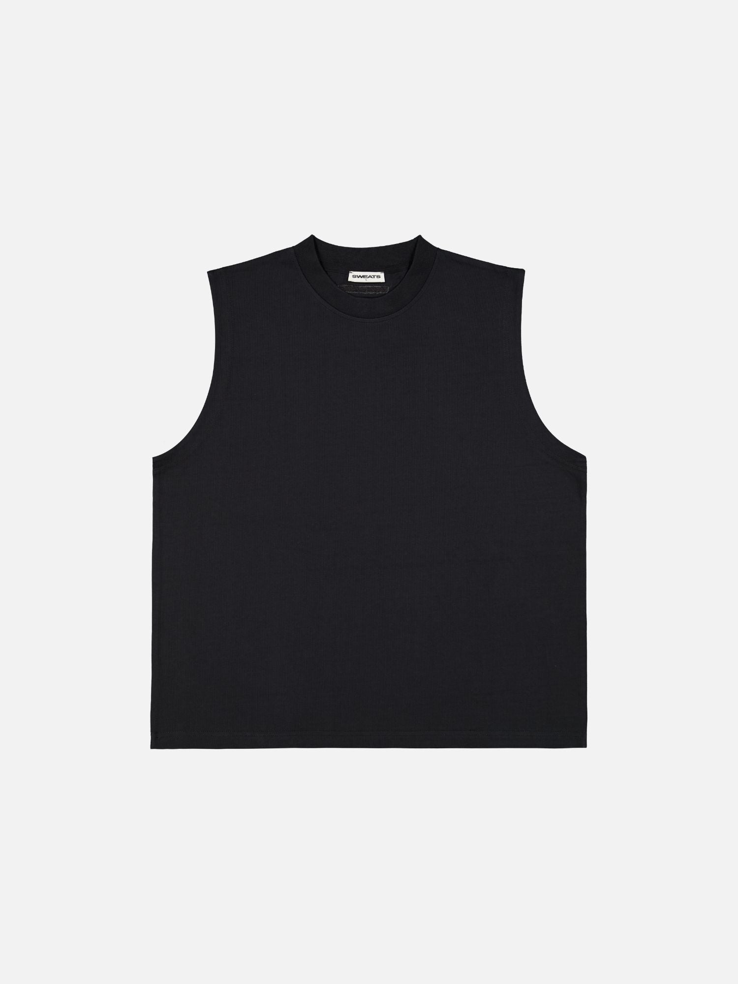MUSCLE TEE - BLACK