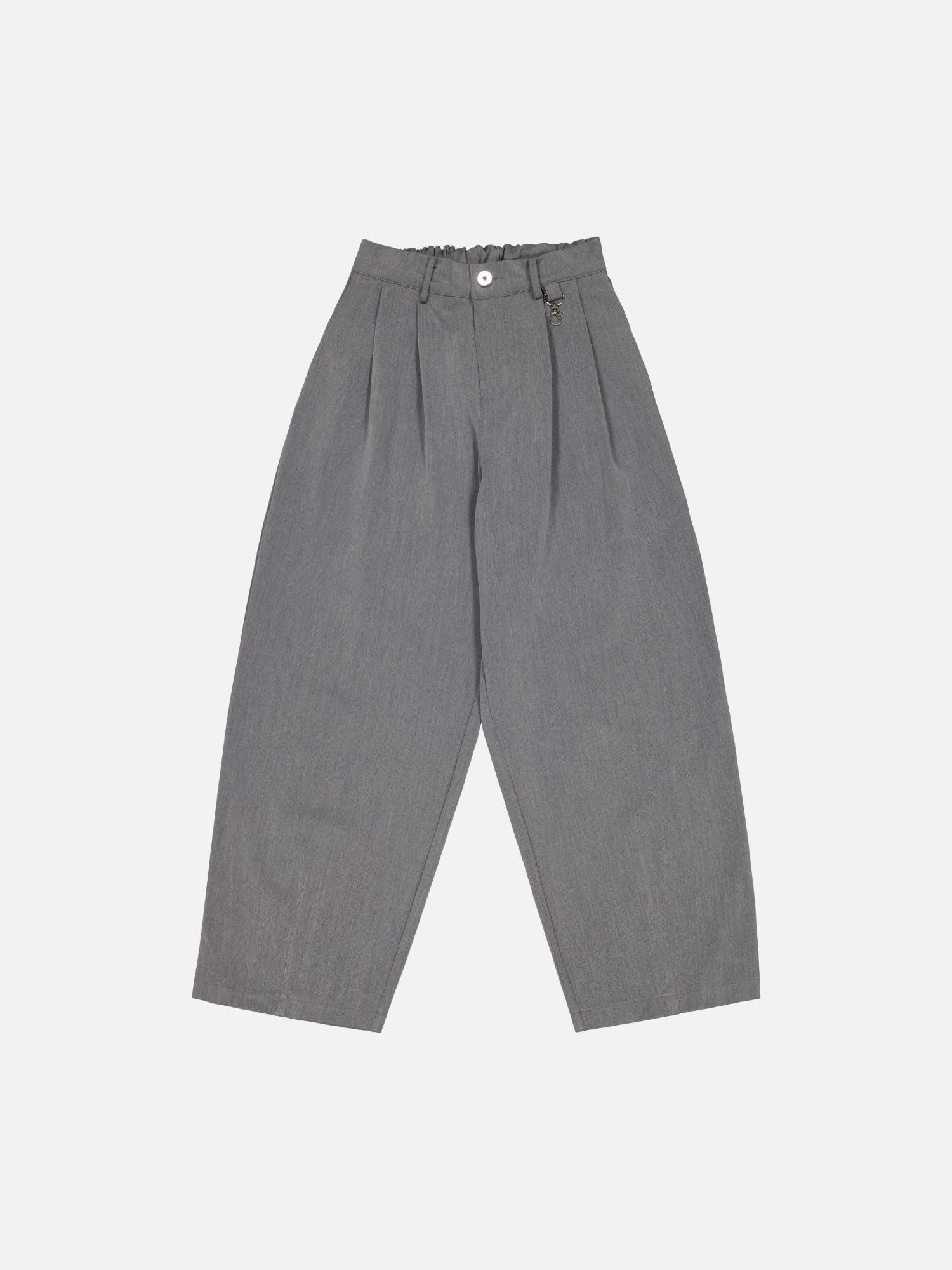 PLEATED PANT - GREY