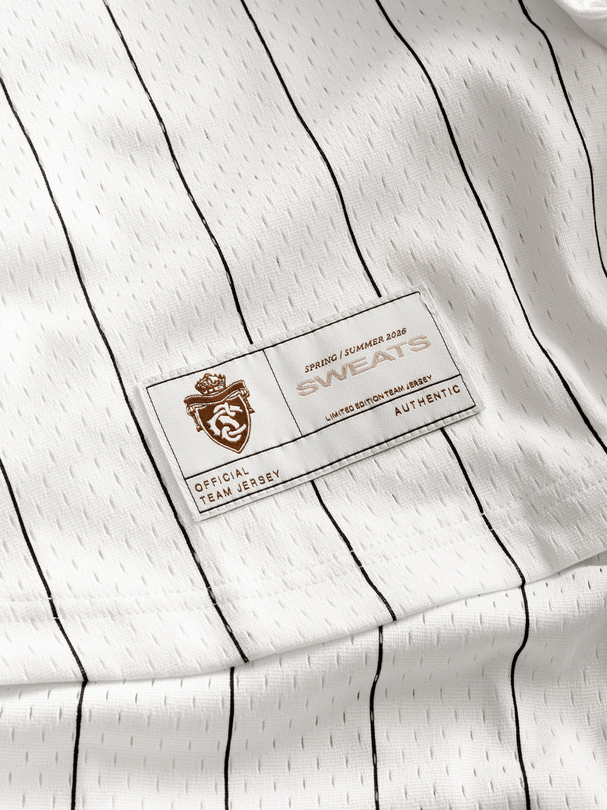 BASEBALL JERSEY - PINSTRIPE