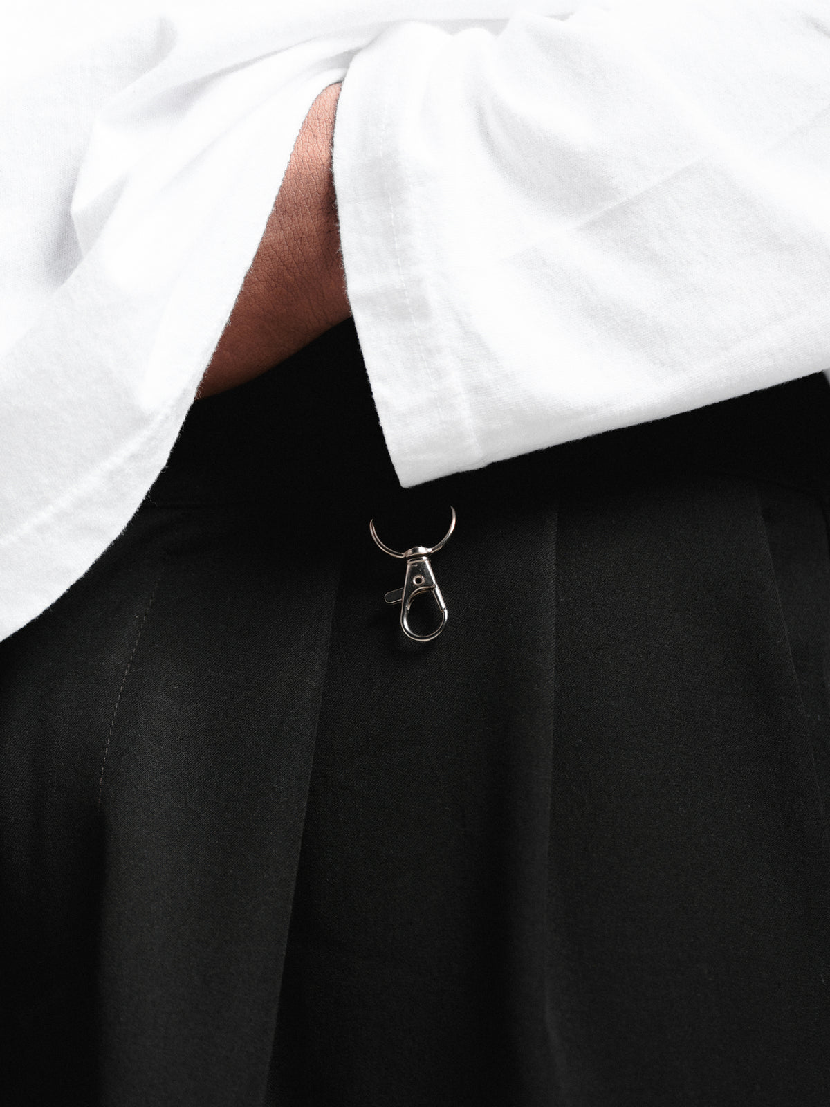 PLEATED PANT - BLACK