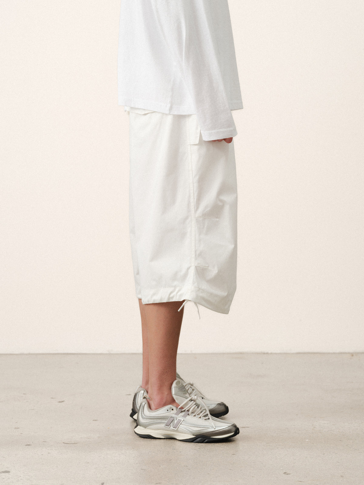 V3 FLIGHT SHORTS - WHITE