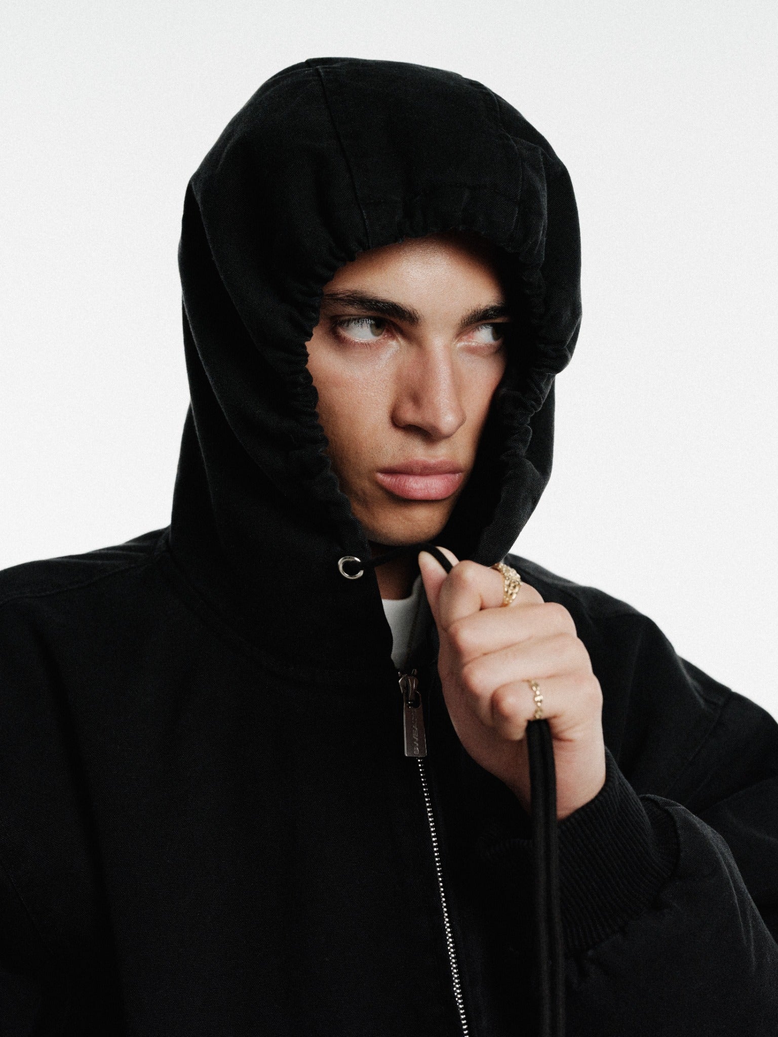 WORKWEAR HOODIE - WASHED BLACK