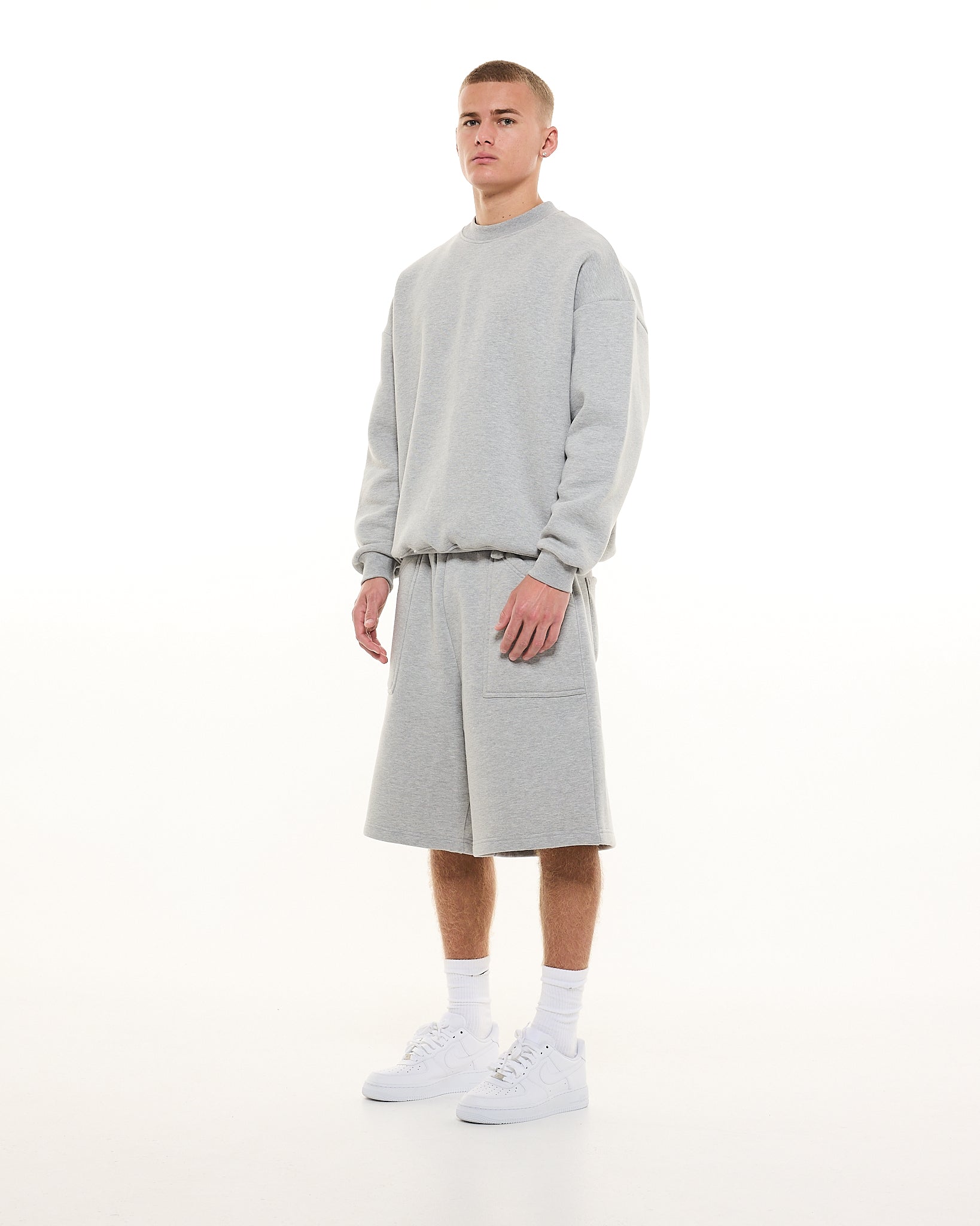 COZY SHORTS - GREY