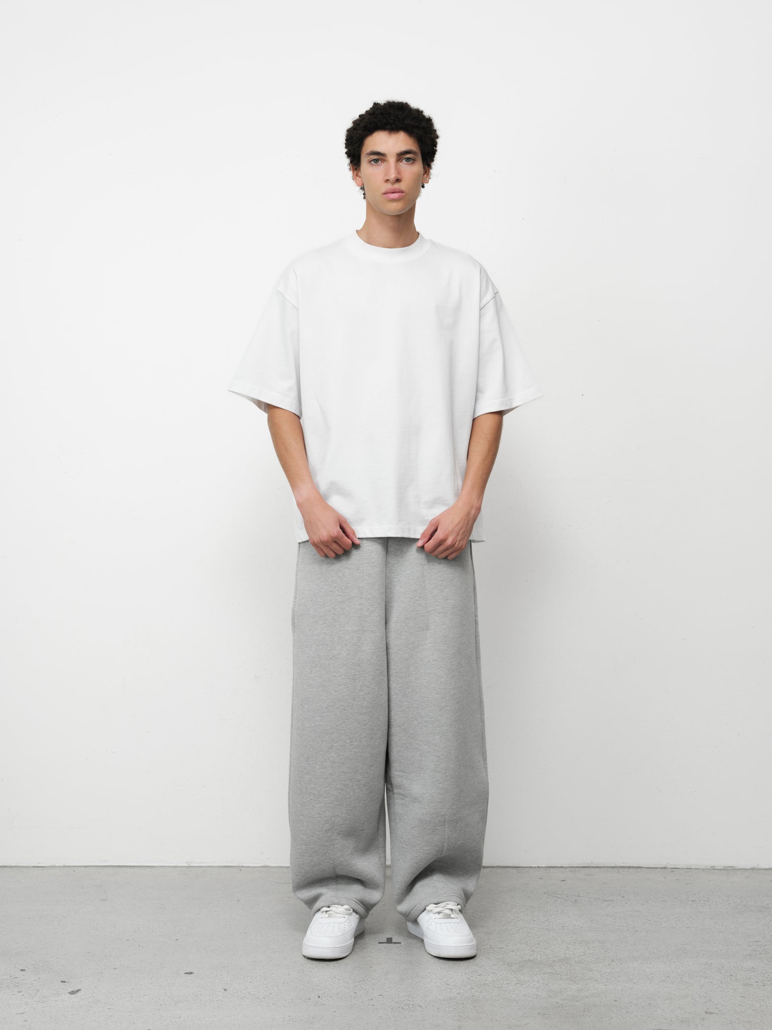 SIGNATURE BLANK T-SHIRT - PURE WHITE