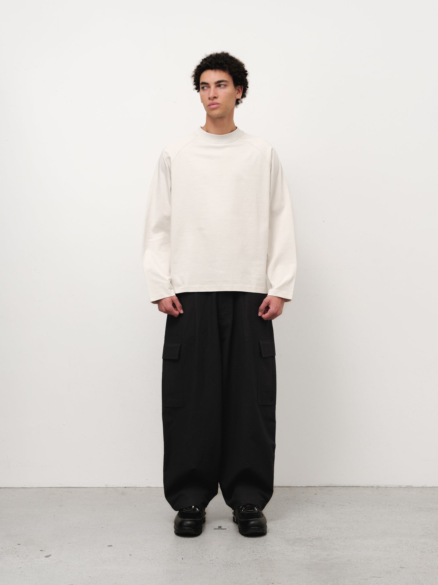 Long Sleeve T-Shirt - Chalk