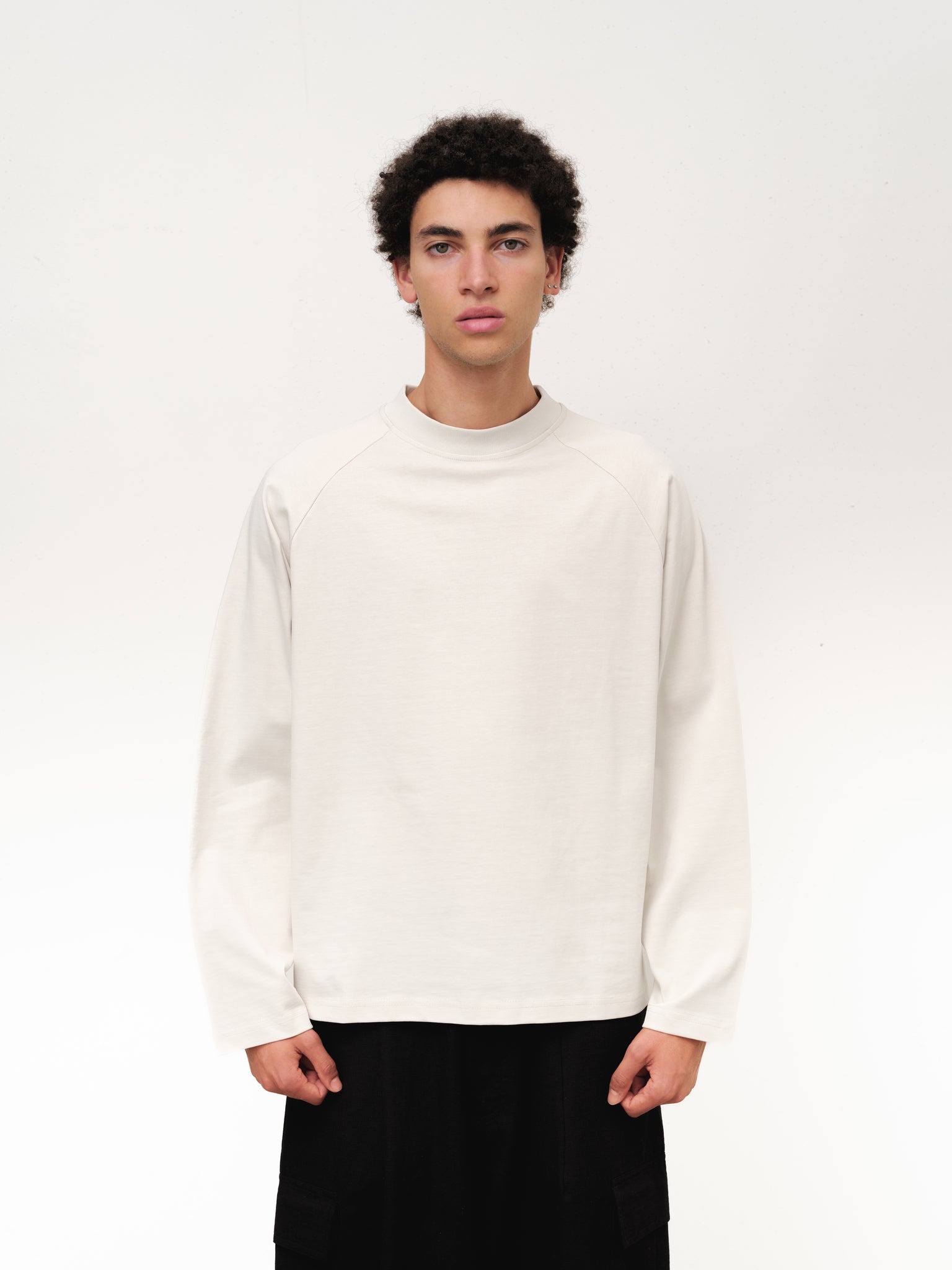 Long Sleeve T-Shirt - Chalk