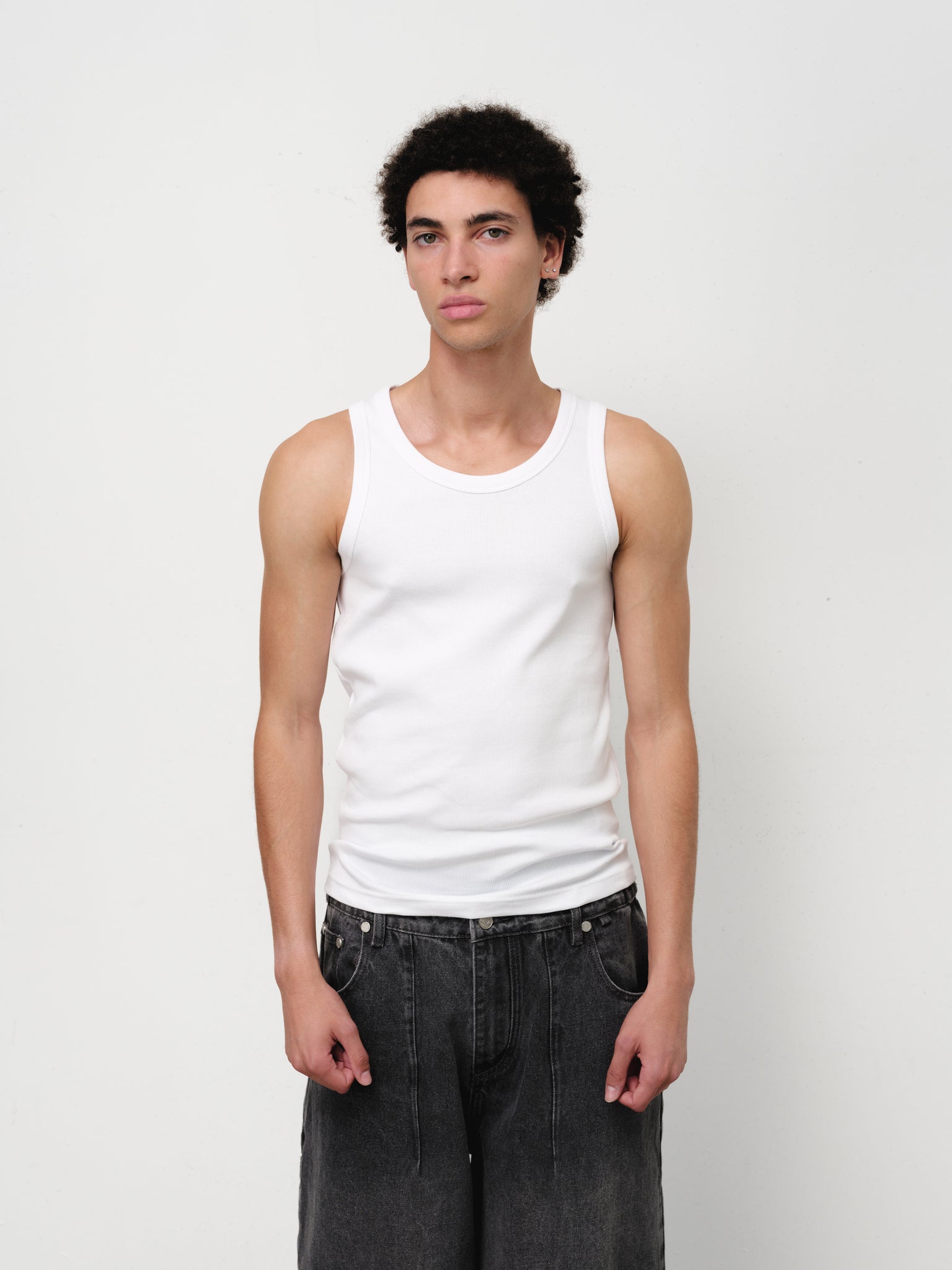 TANK SINGLET - WHITE