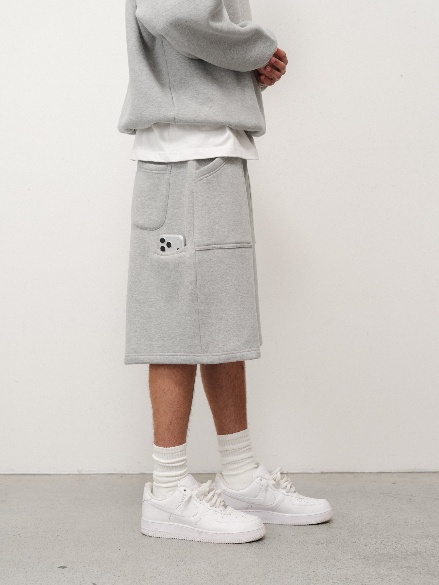 パンツ Coyseio cozy shorts grey Grey Cozy Shorts | Sweats Collective