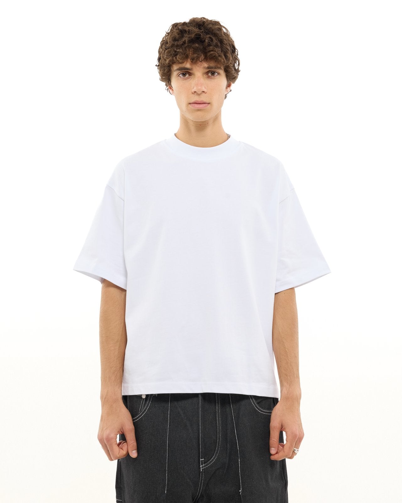 Signature Blank T-Shirt Pure White | Sweats Collective