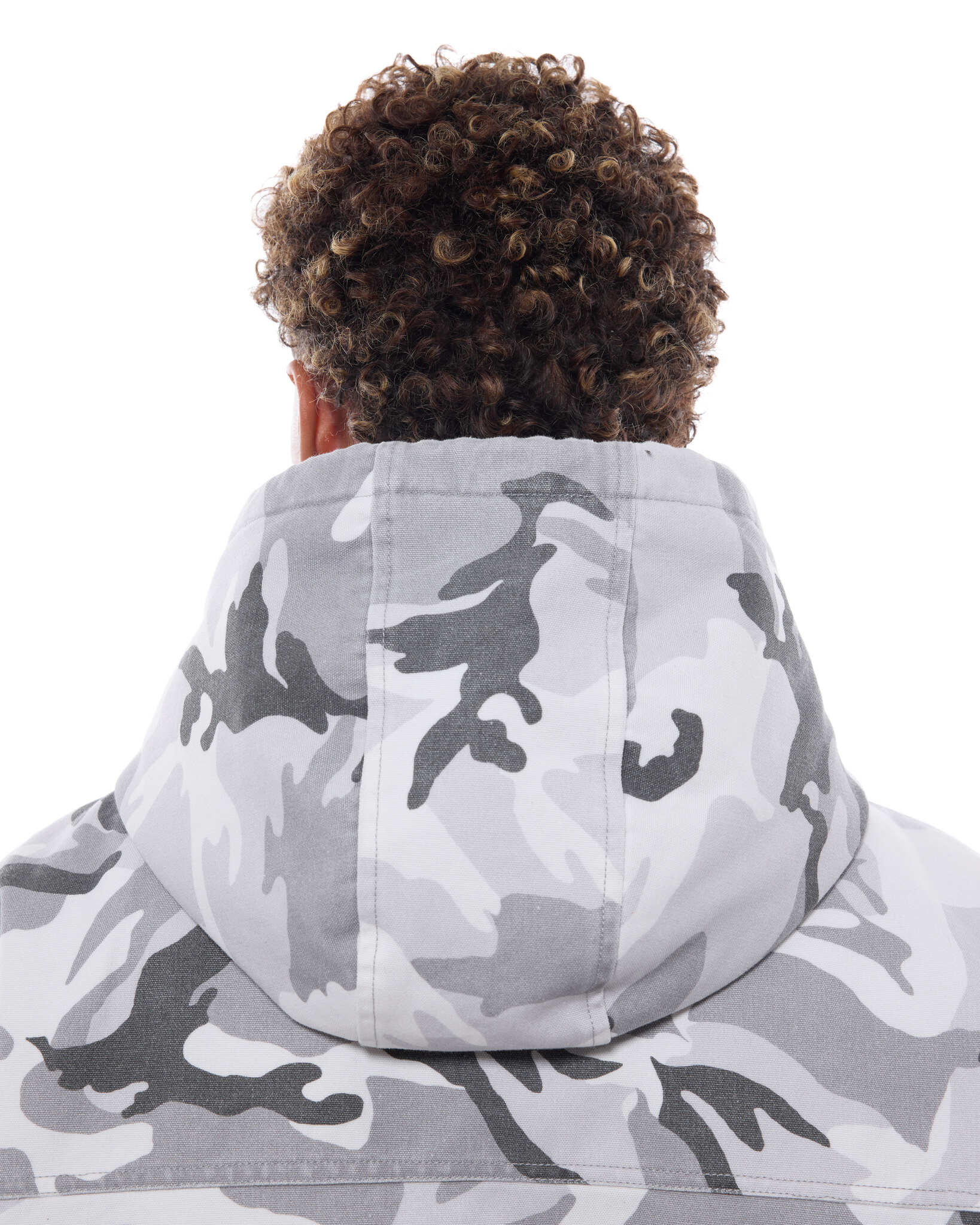 WORKWEAR HOODIE - SNOW CAMO