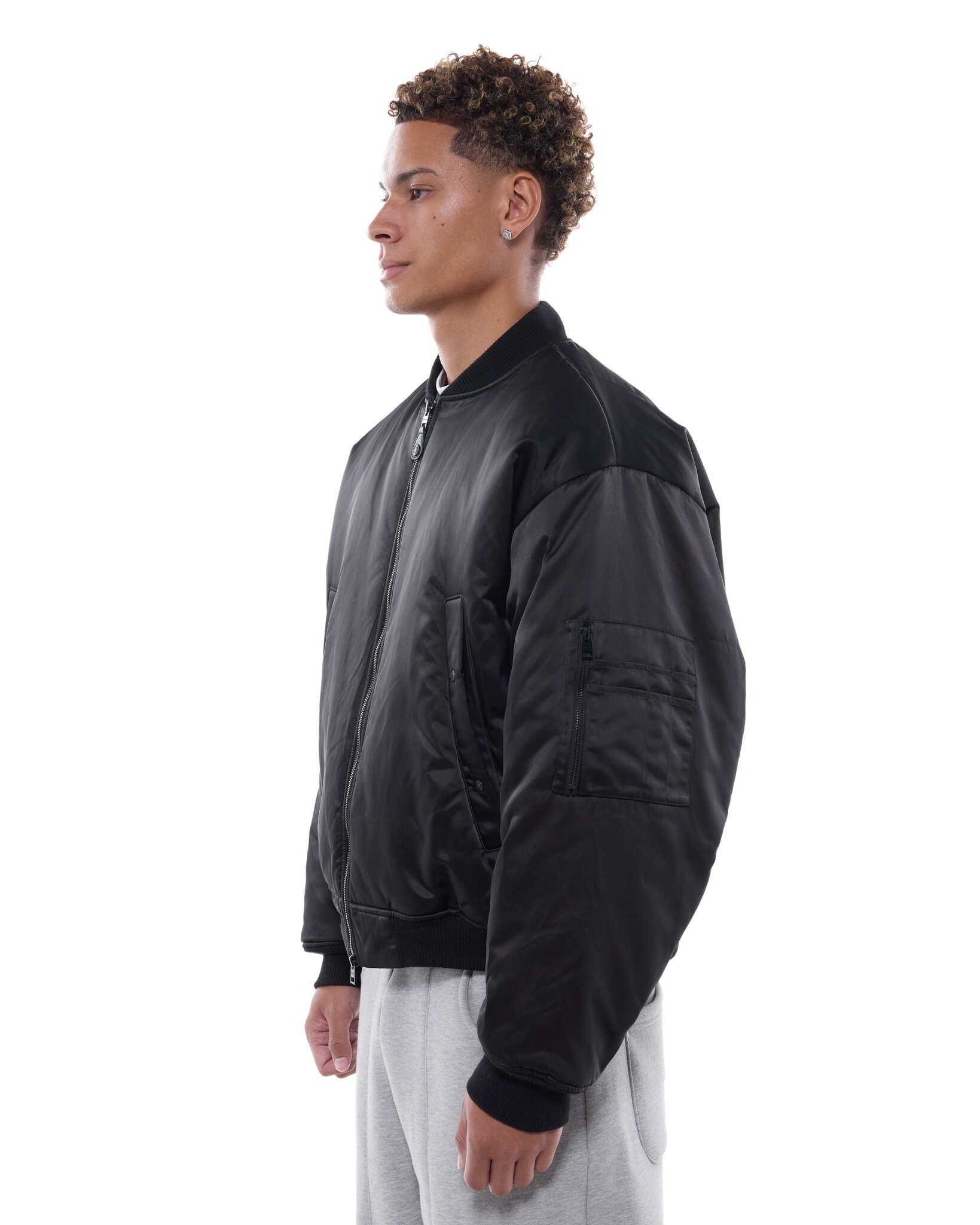BOMBER JACKET - BLACK