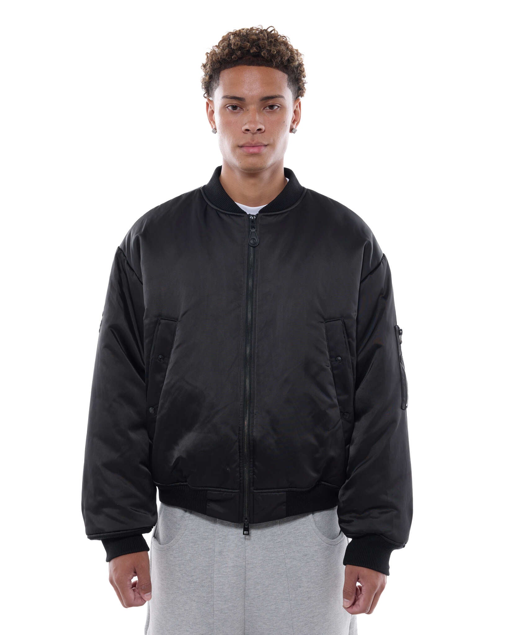 BOMBER JACKET - BLACK