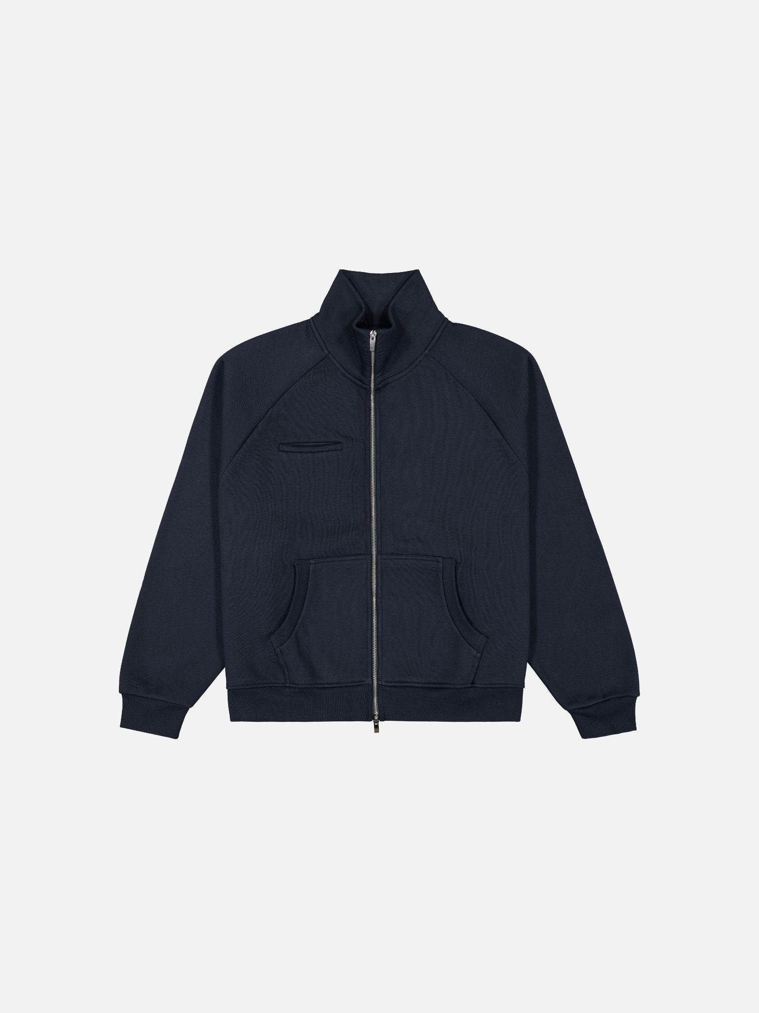 COZY TRACK JACKET - NAVY