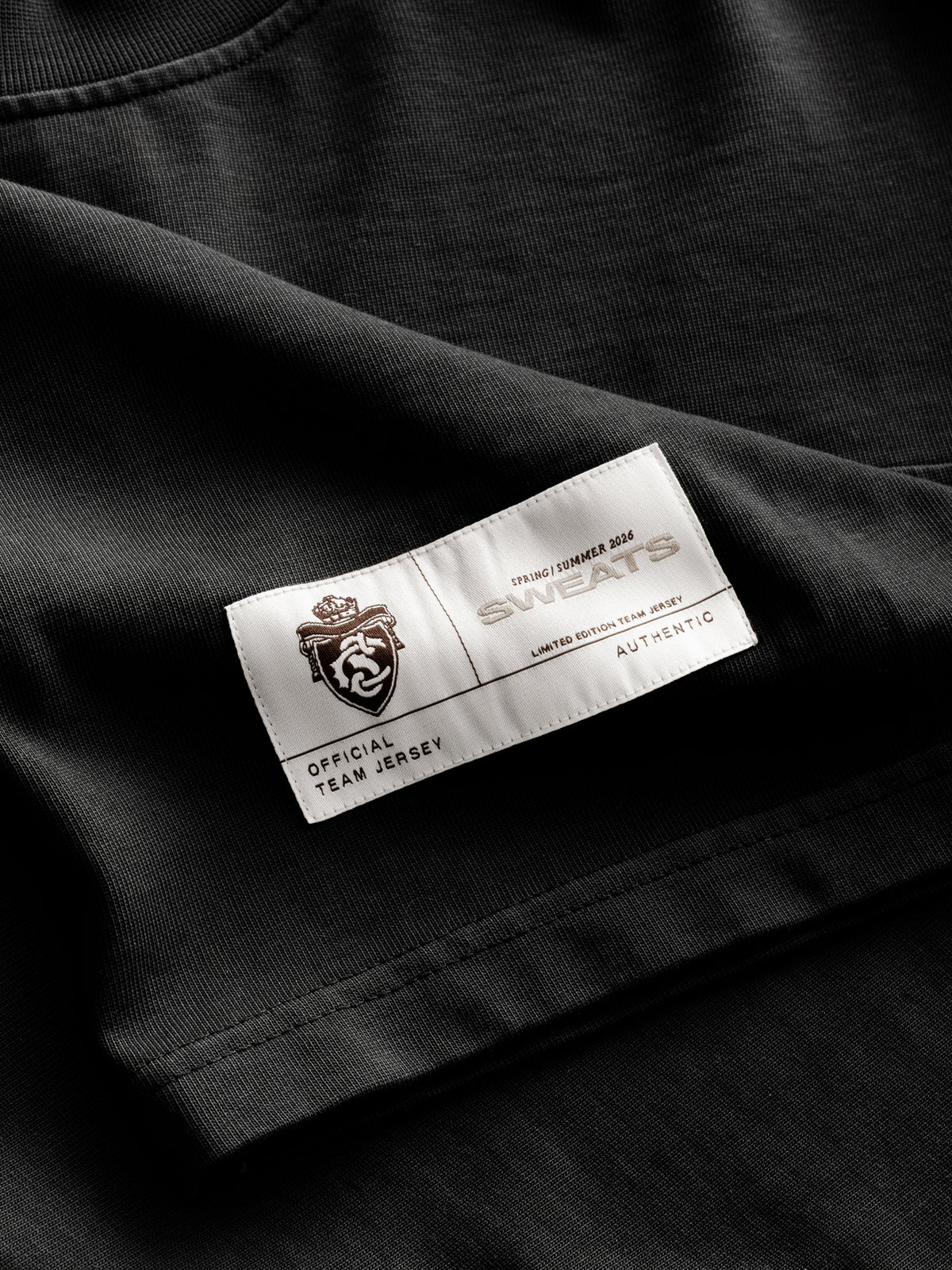 JERSEY LS T-SHIRT - WASHED BLACK