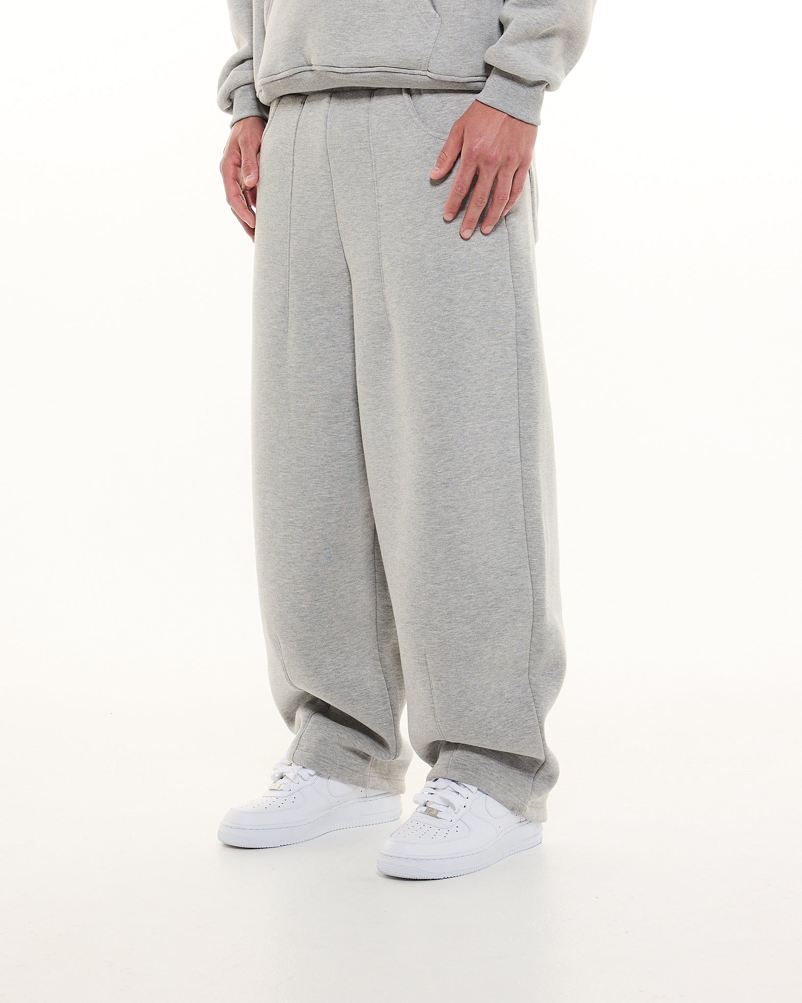 COZY STRAIGHT LEG SWEATS - GREY COZY STRAIGHT LEG SWEATS - GREY