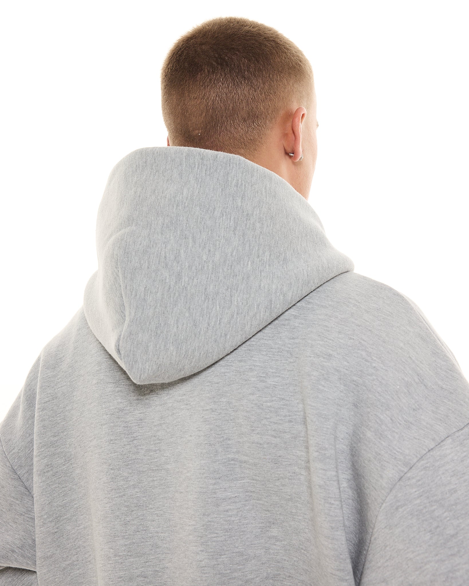 COZY ZIP UP - GREY