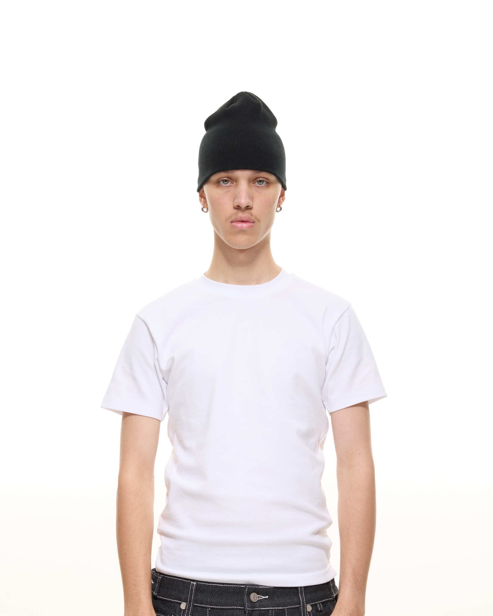 SKULL BEANIE - BLACK