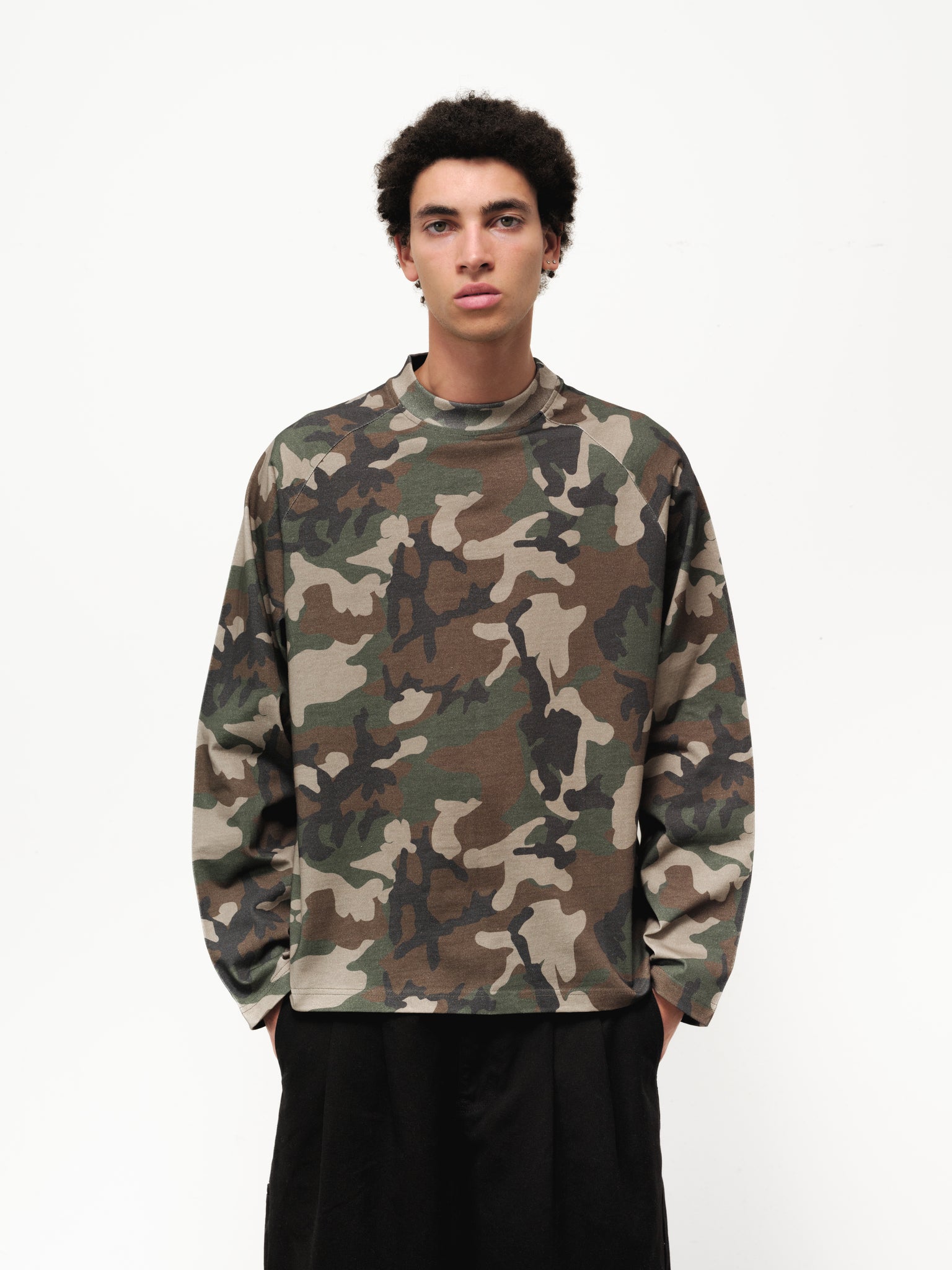 Long Sleeve T-Shirt - Camo