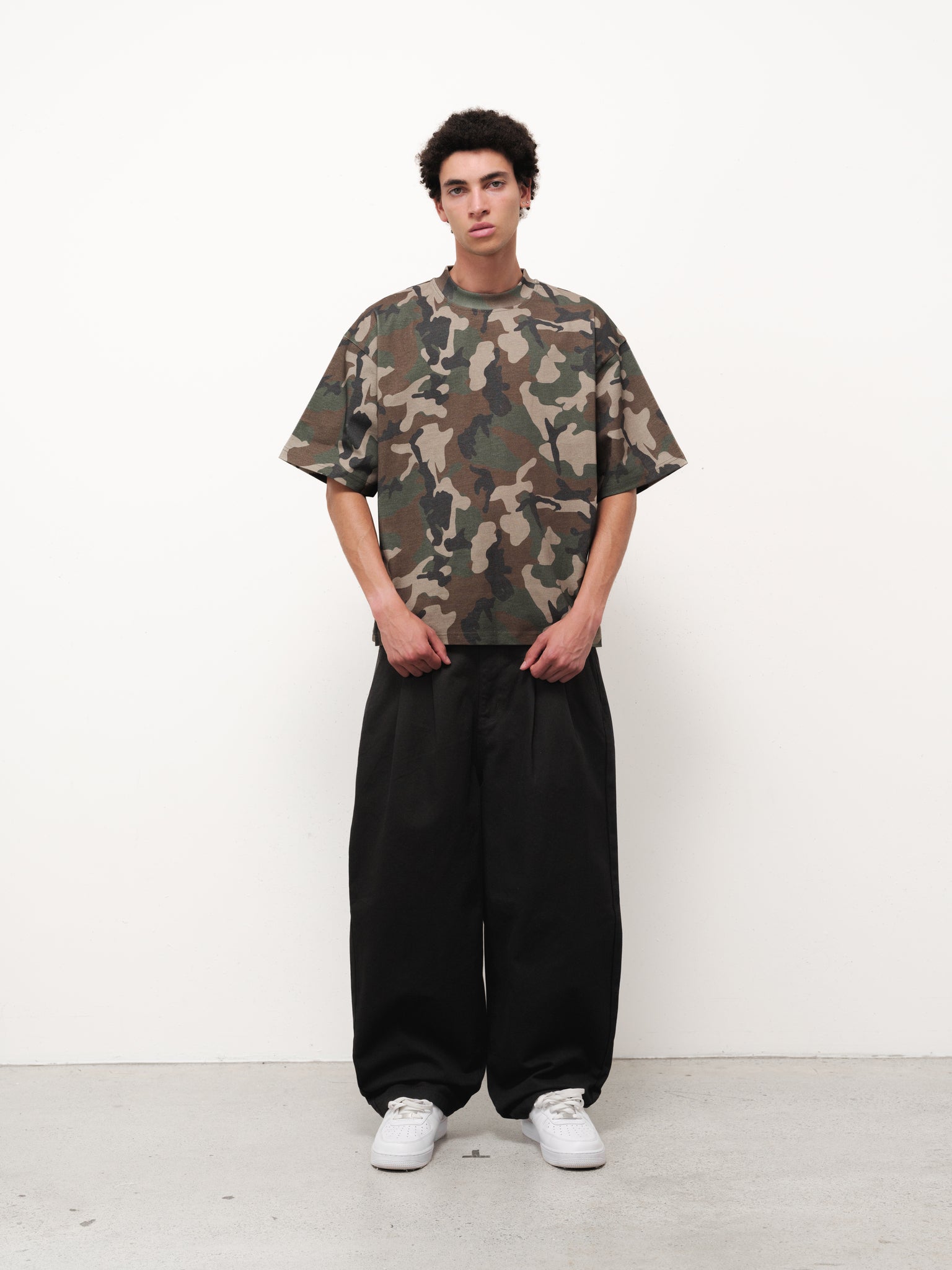 SIGNATURE BLANK T-SHIRT - CAMO
