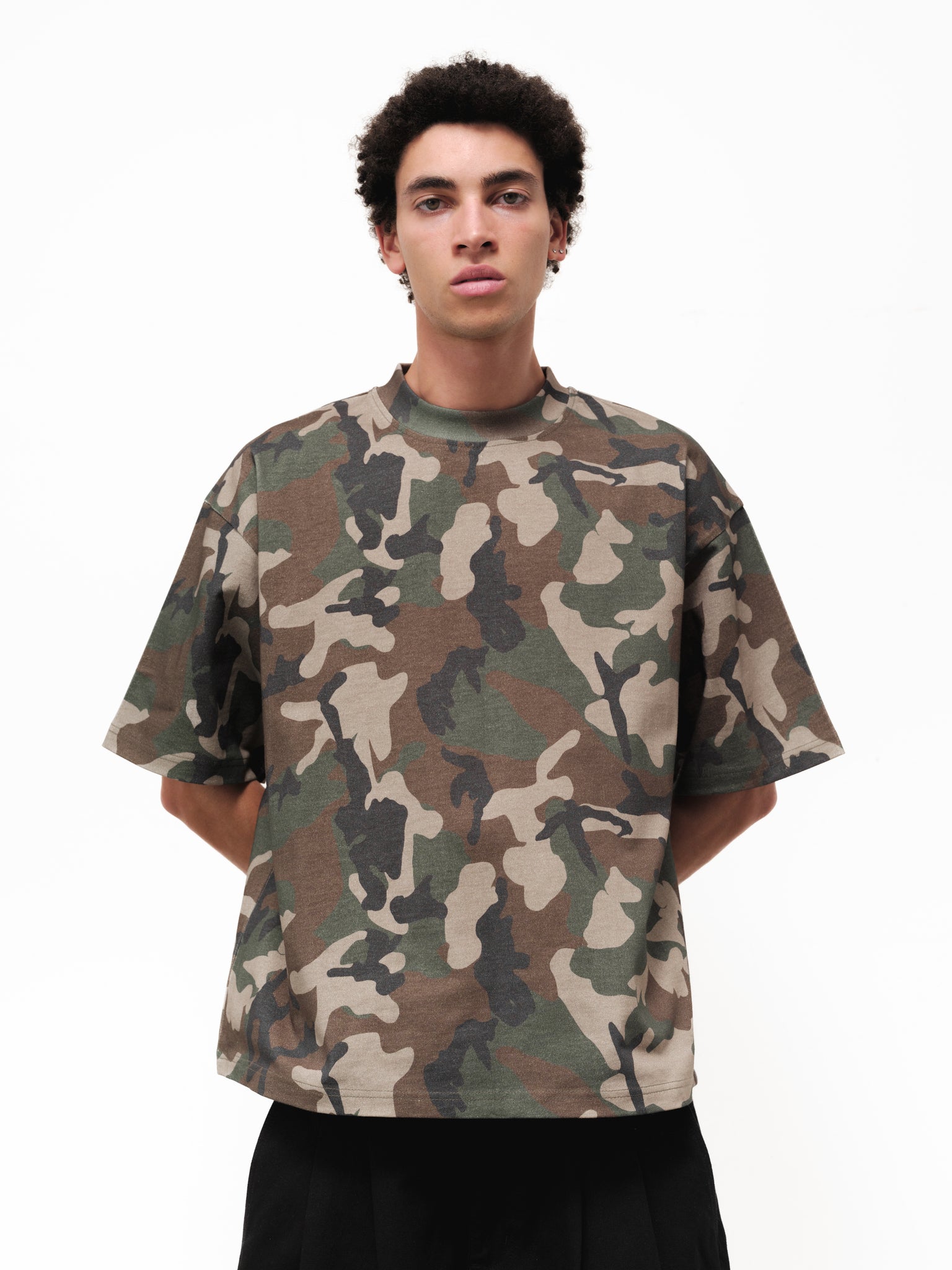 SIGNATURE BLANK T-SHIRT - CAMO