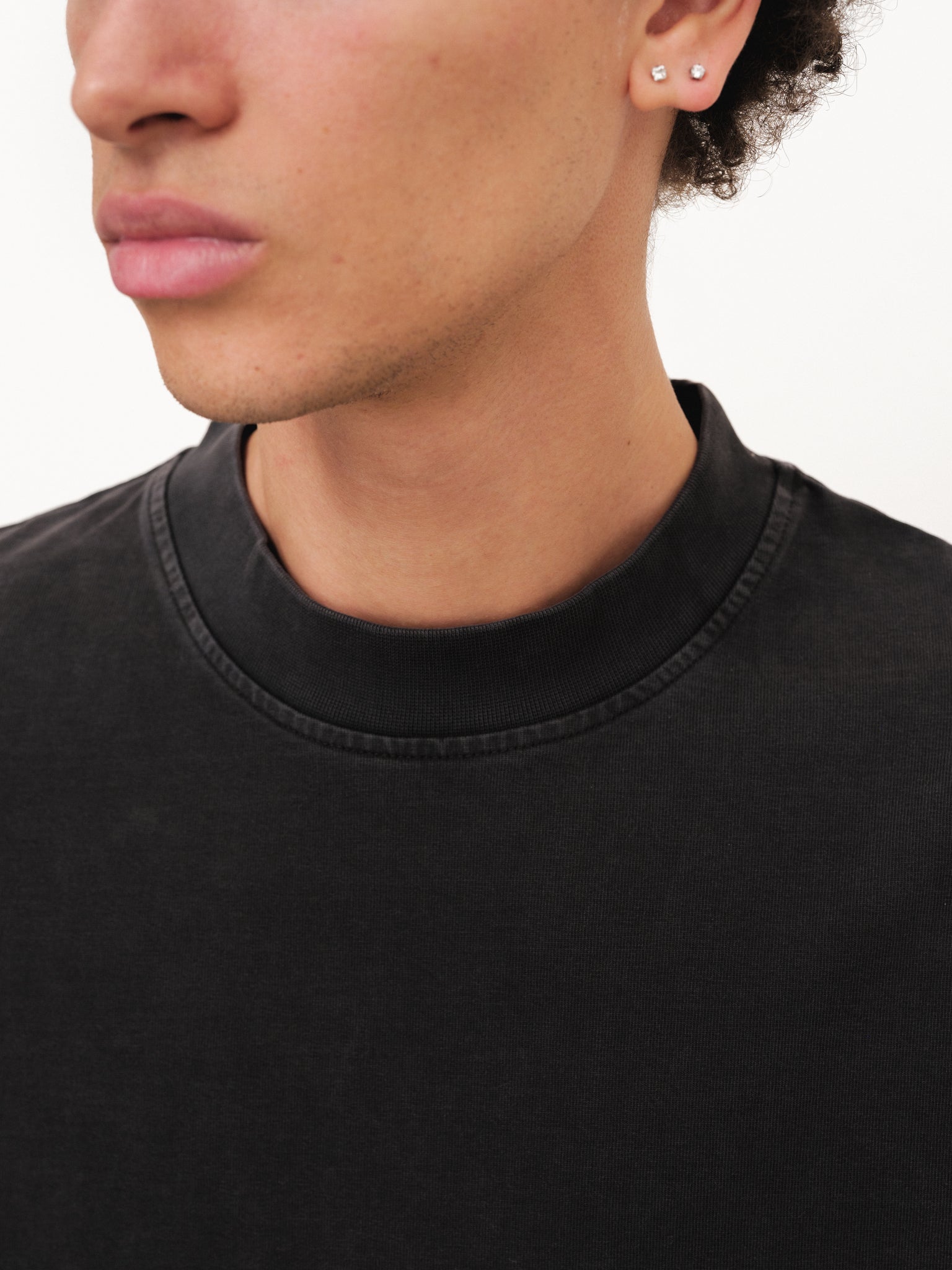 SIGNATURE BLANK T-SHIRT - WASHED BLACK