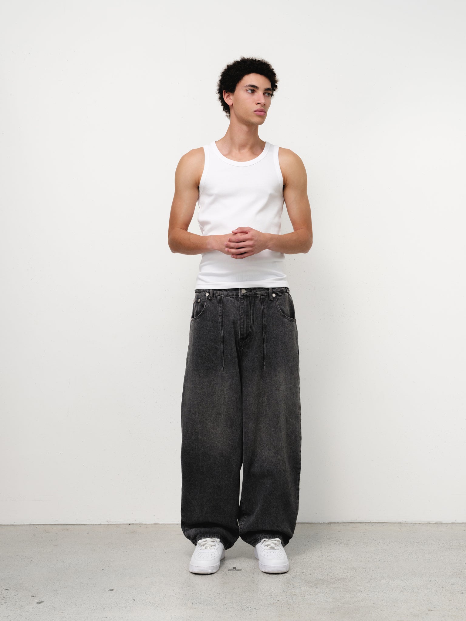 TANK SINGLET - WHITE